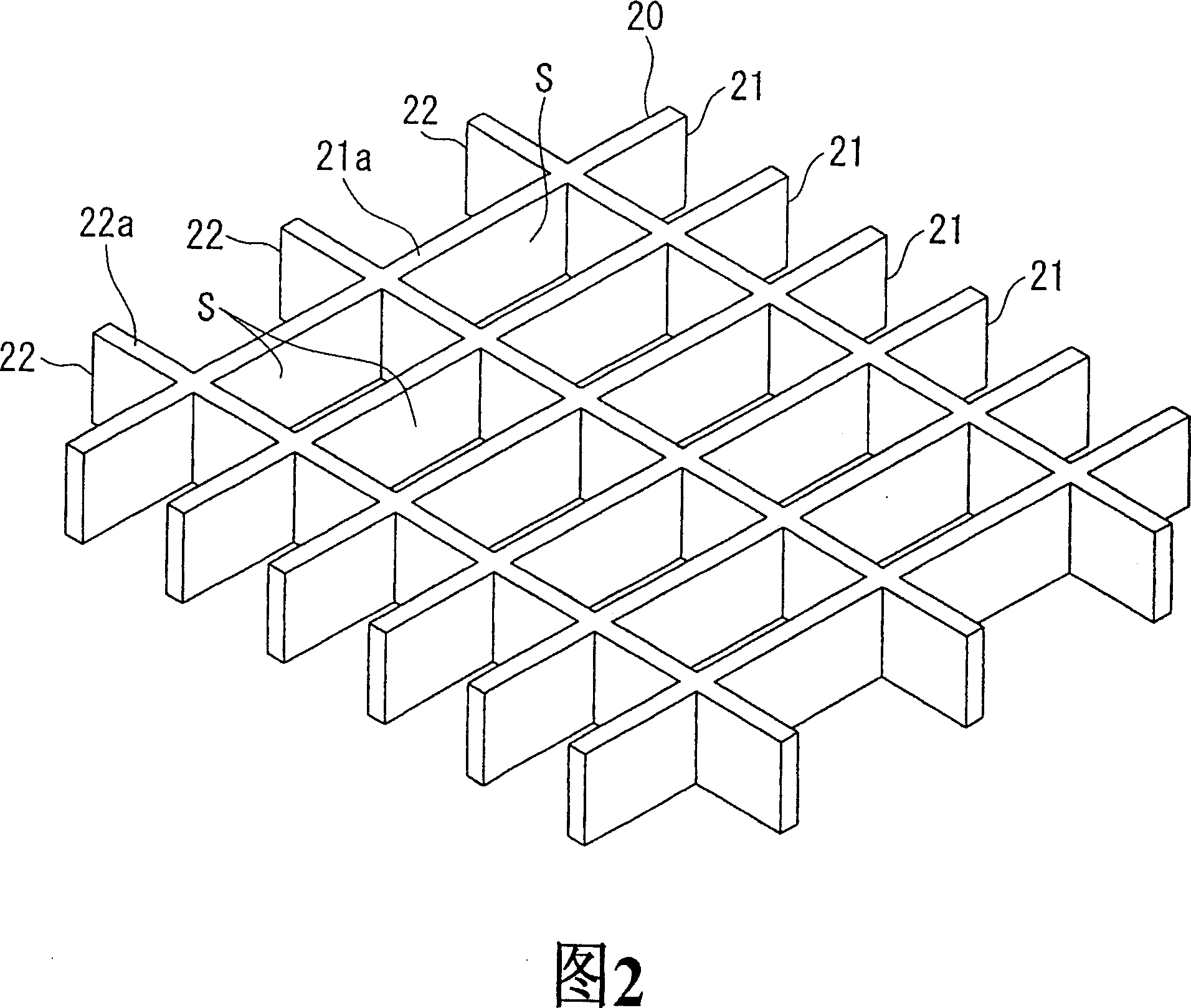 Exhaust gas treating tower