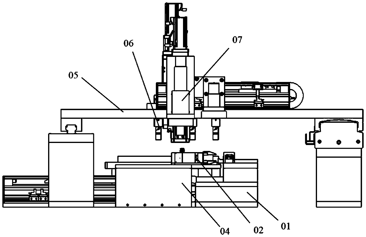 Universal caliper automatic calibrating device