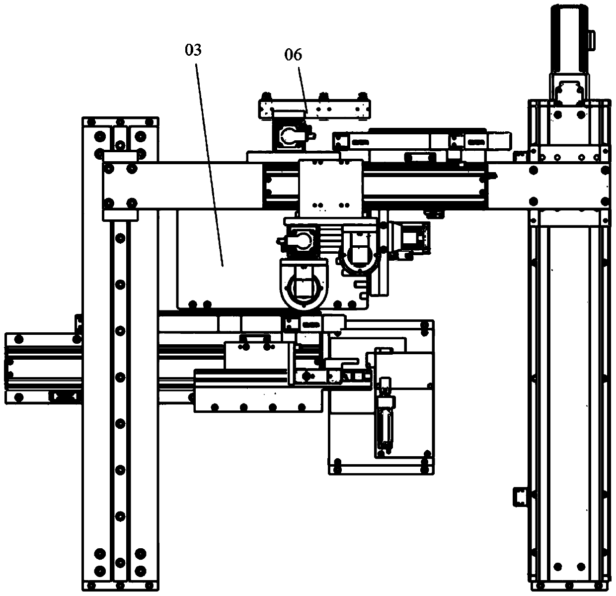 Universal caliper automatic calibrating device