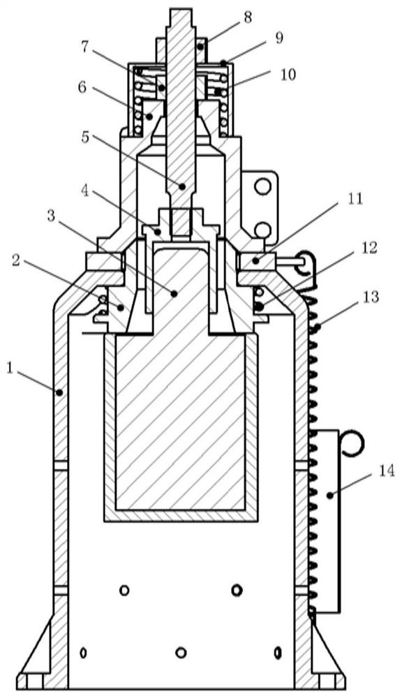 A memory alloy locking and releasing mechanism