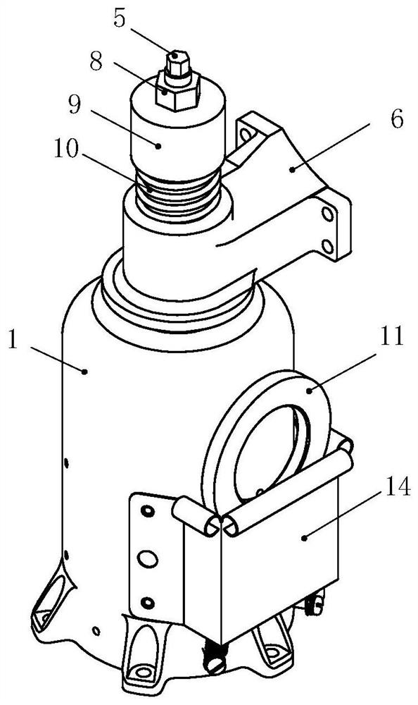 A memory alloy locking and releasing mechanism