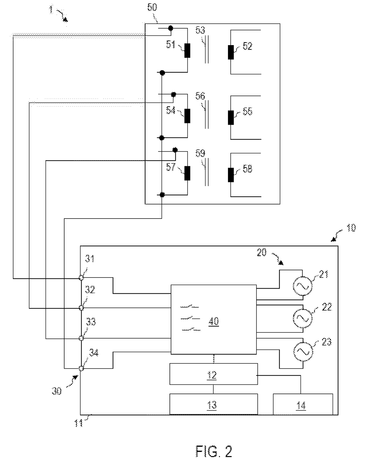 Transformer testing device, and method for testing a transformer