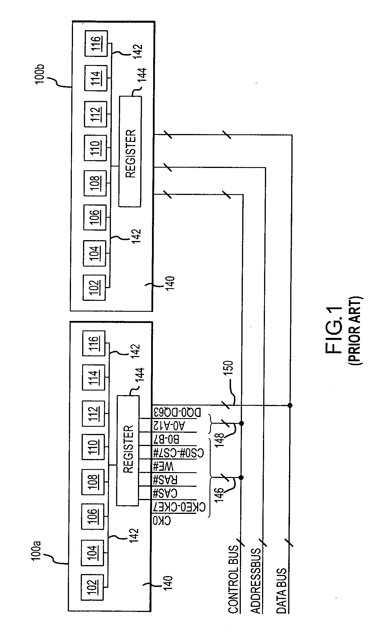 System and method for optimizing interconnections of components in a multichip memory module