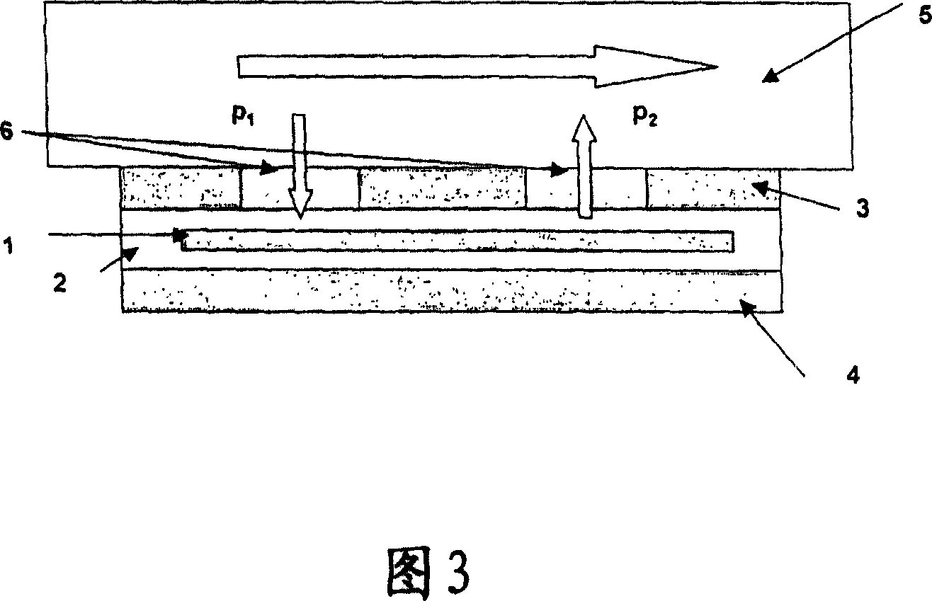 Device for measuring paramagnetic oxygen and method for manufacturing and operating the said device for measuring oxygen