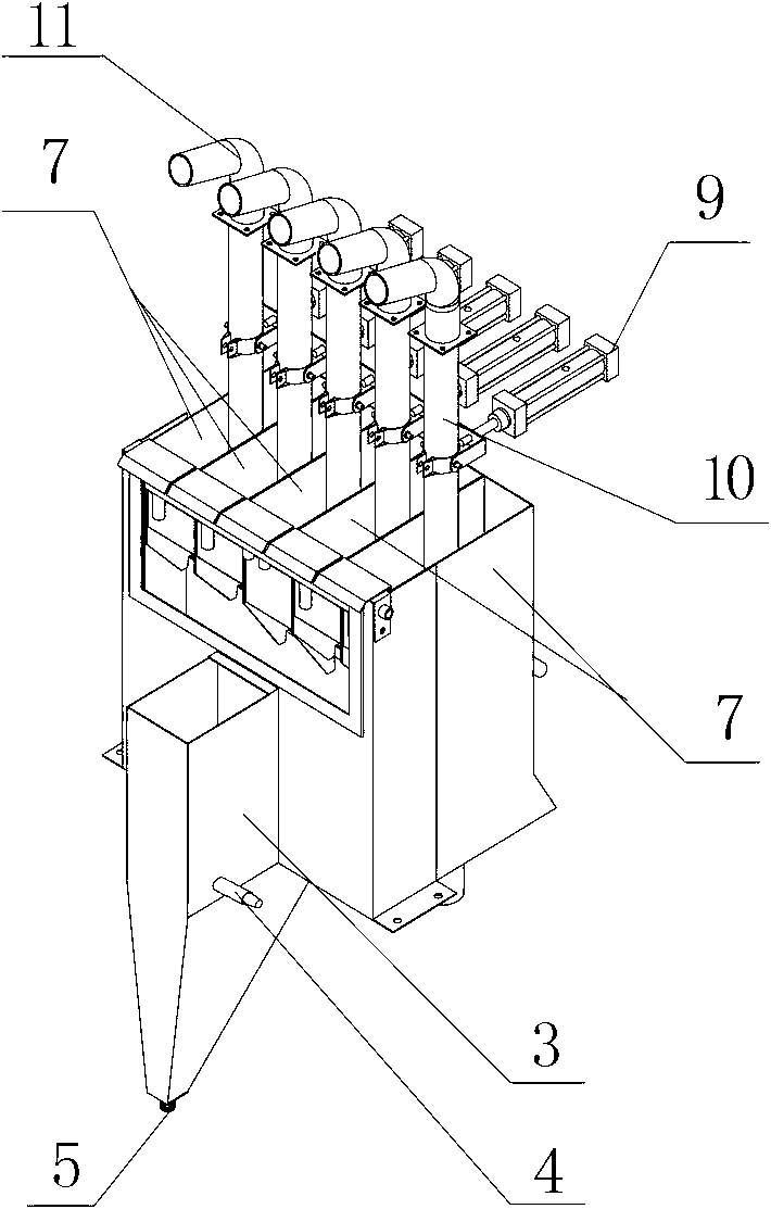 Multipath fluid distribution device