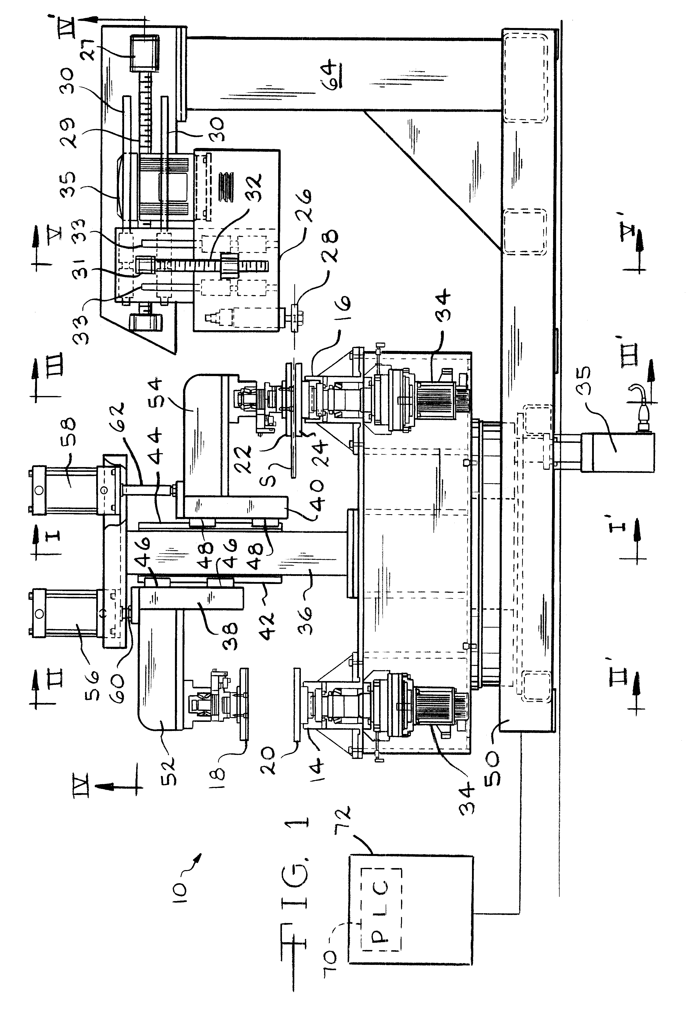 Machine for tooling small parts