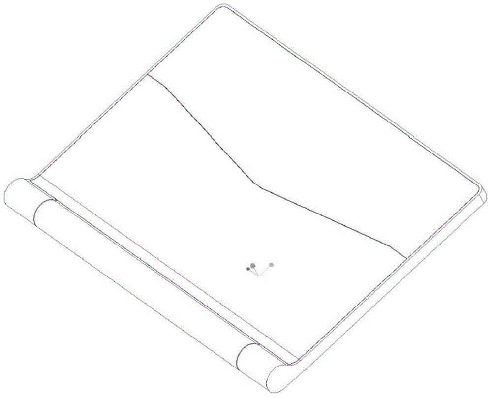 Tablet electronic equipment with multiple operating modes