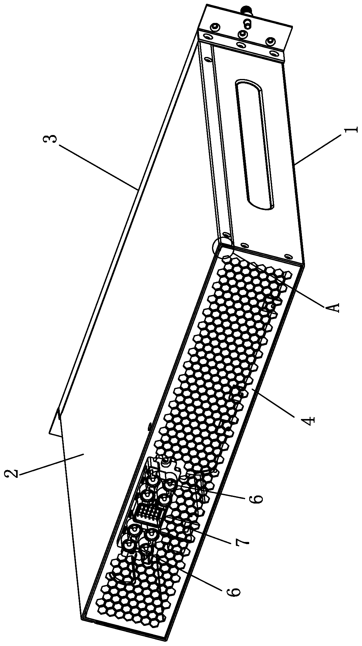 Drawer-type simply and conveniently installed intelligent capacitance equipment