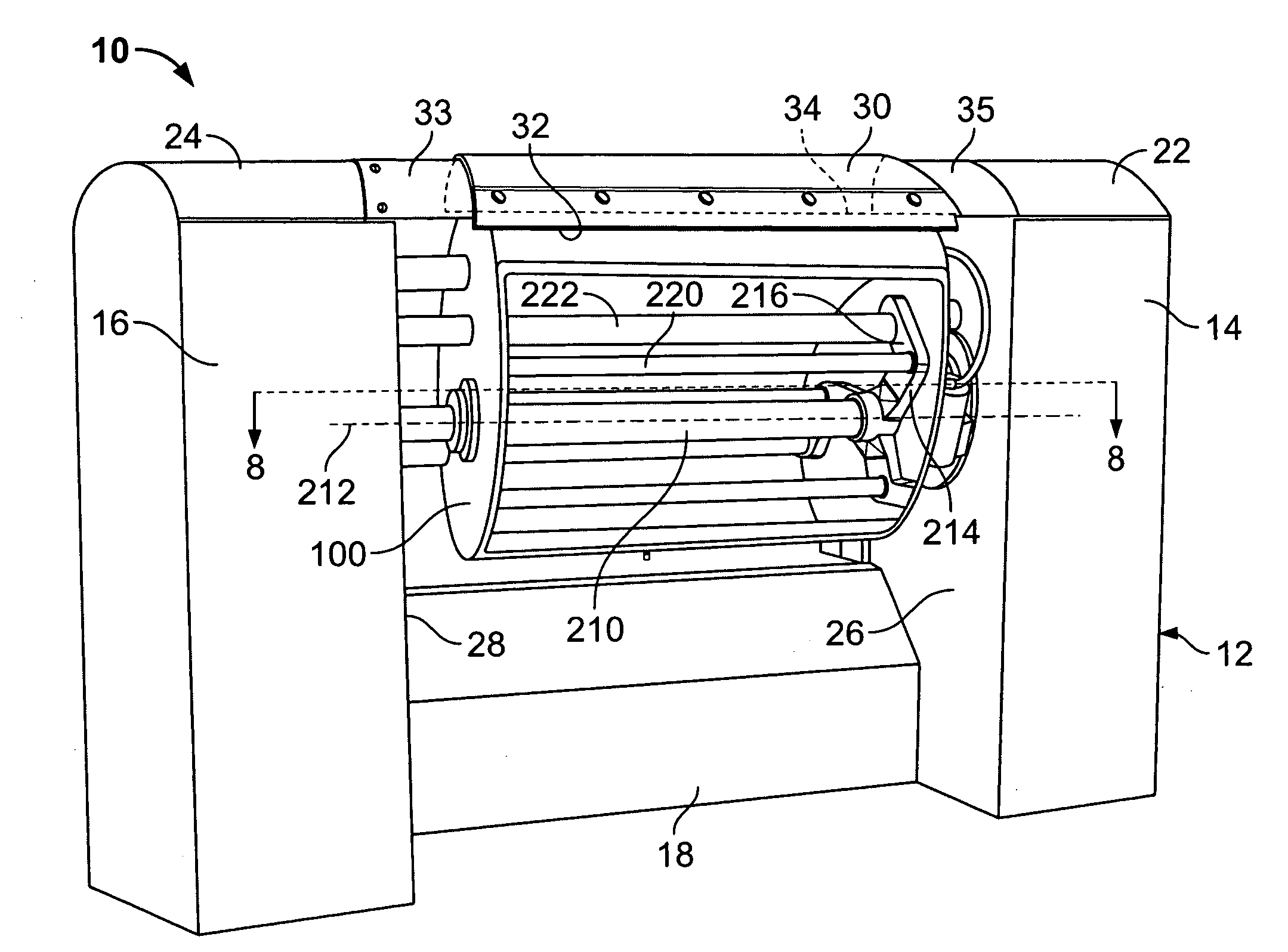 Method and apparatus for mixing dough