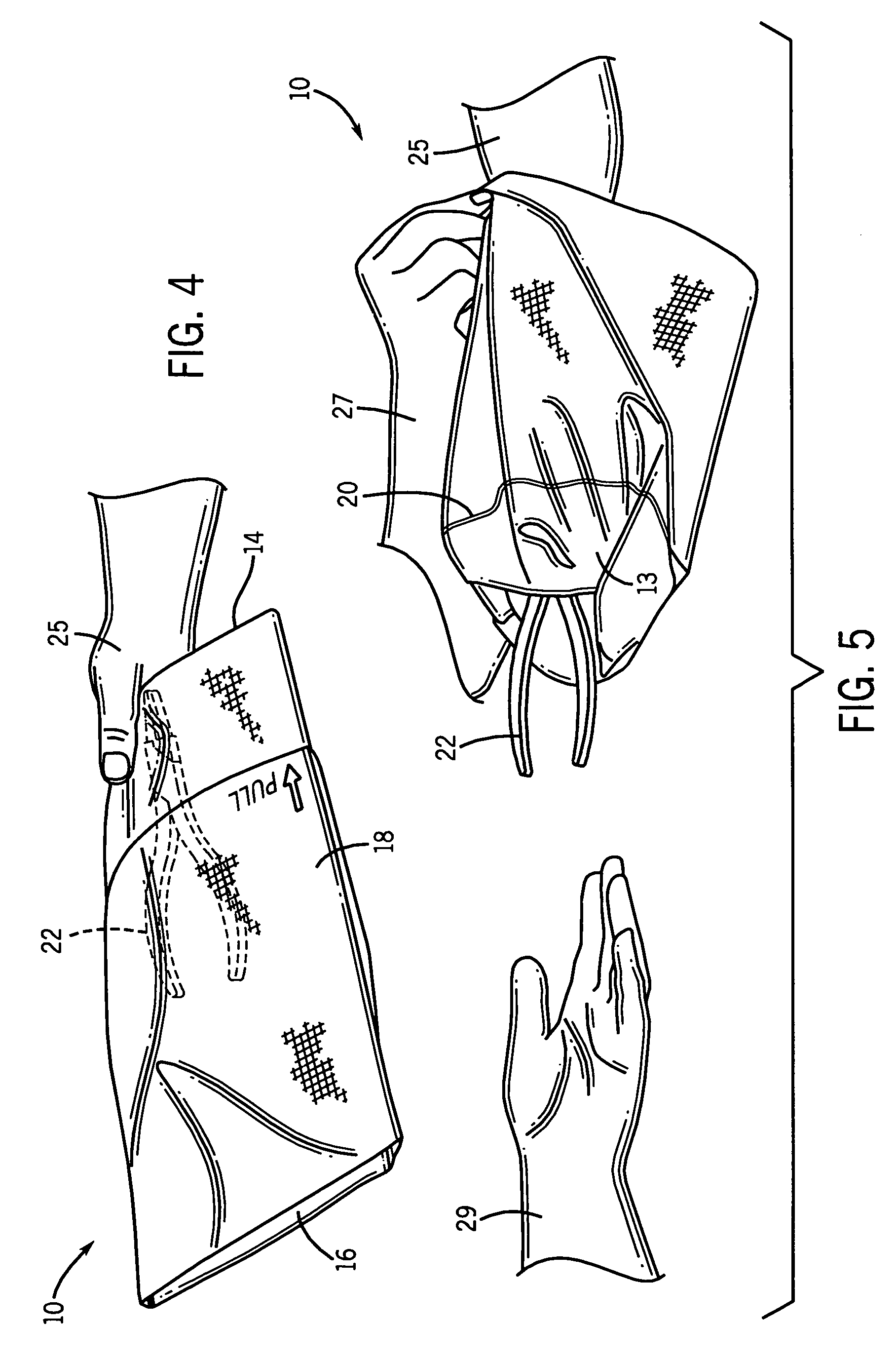 Packaging system for a sterilized article