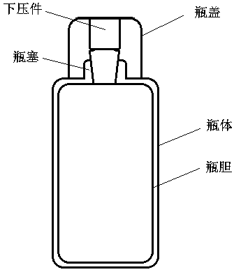 Household high-capacity high-efficiency thermos bottle