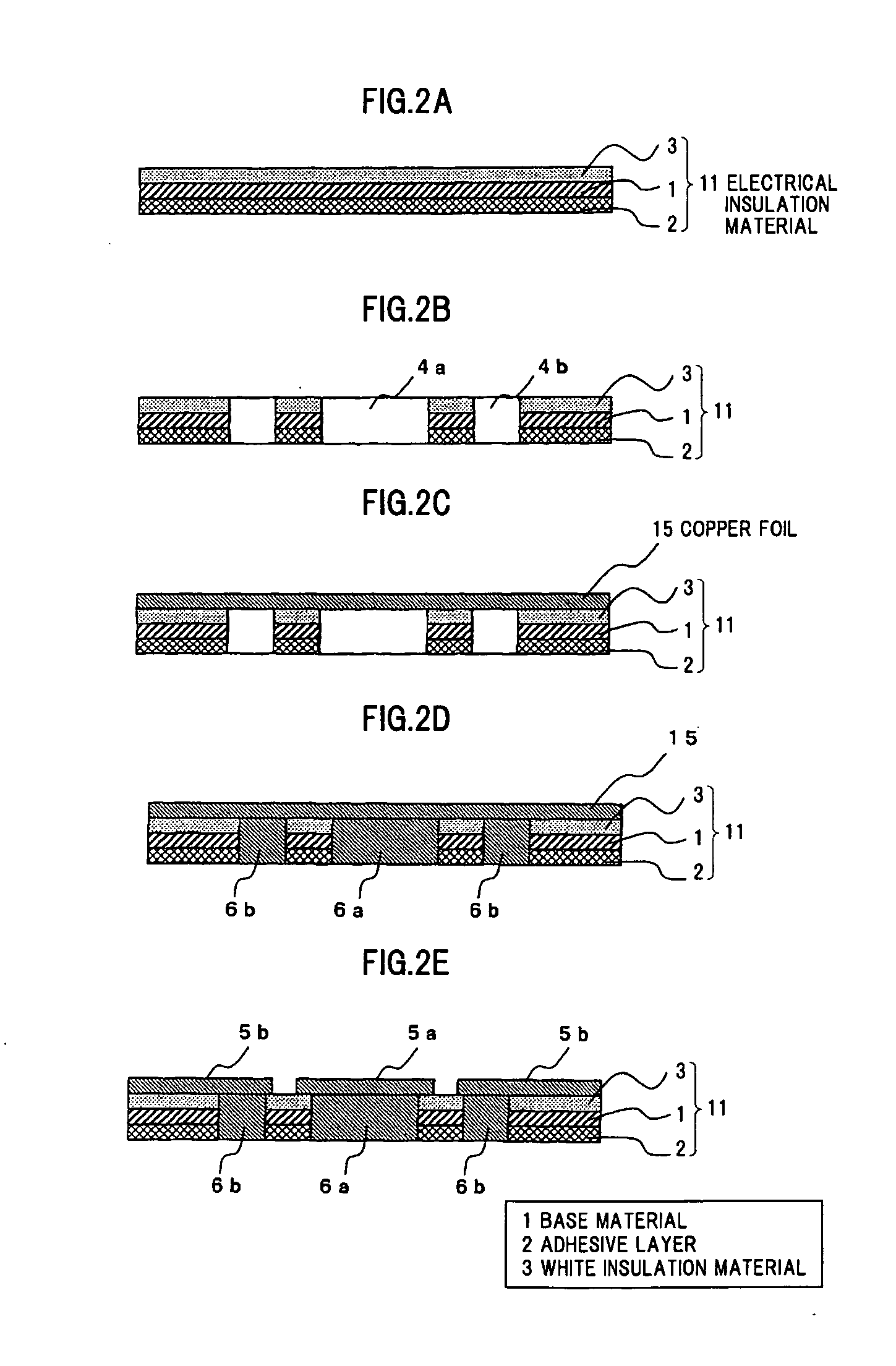 LED module, LED package, and wiring substrate and method of making same