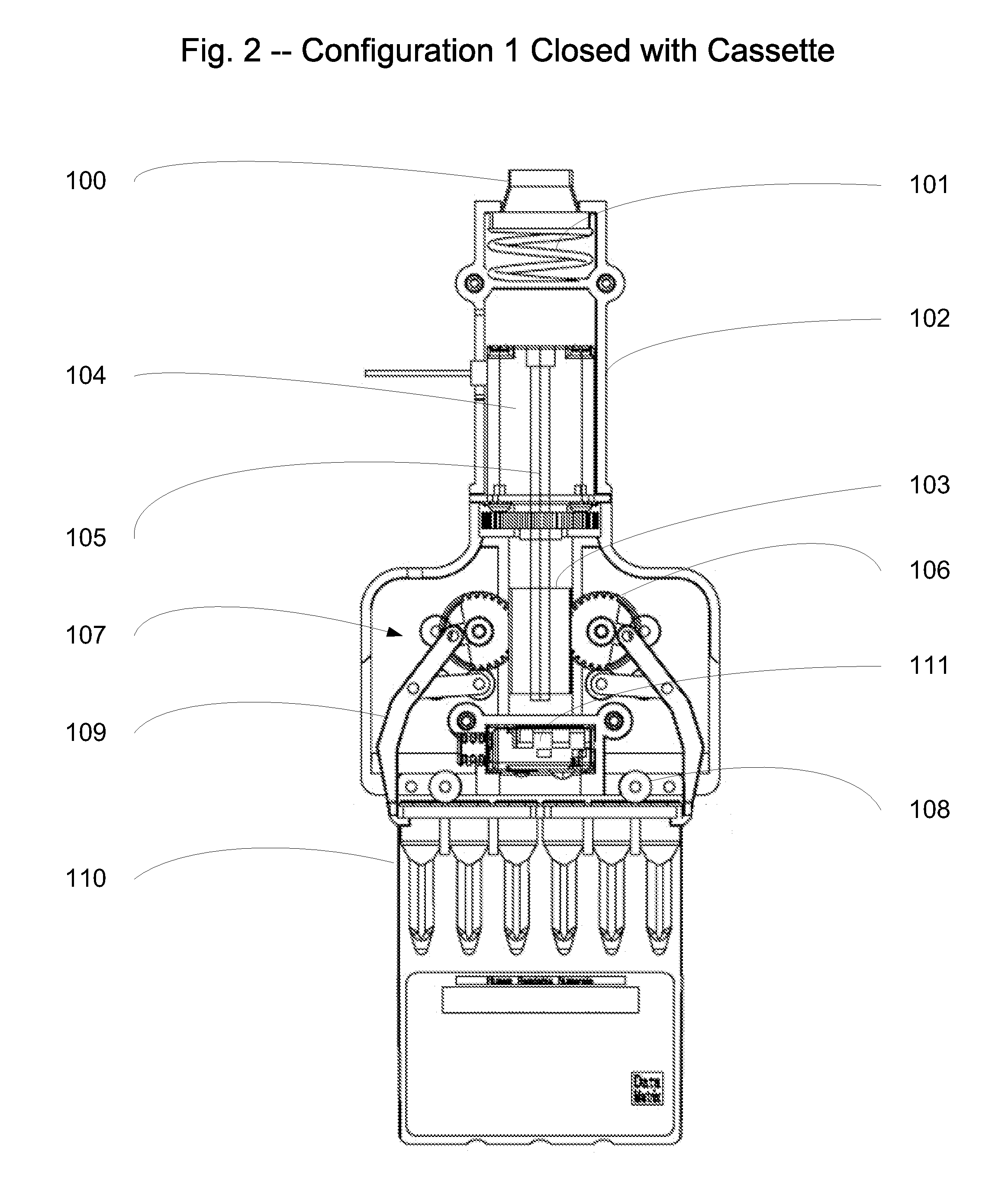 Apparatus for gripping and holding diagnostic cassettes