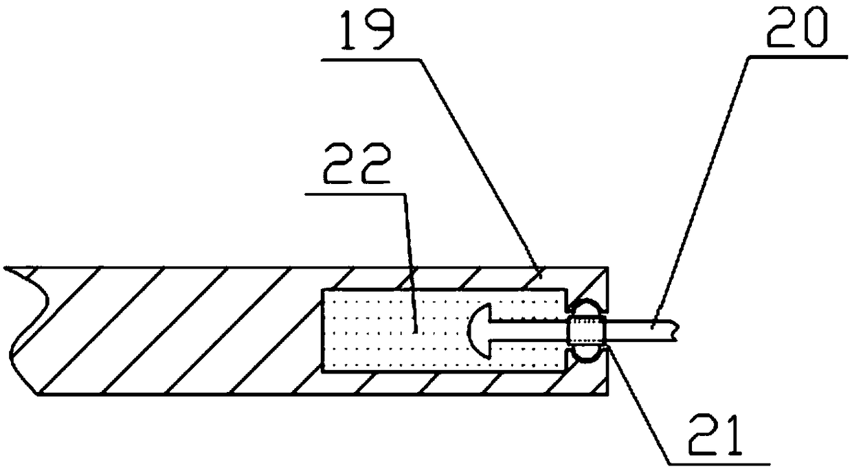 Large-sized seagoing vessel berth stabilizing device