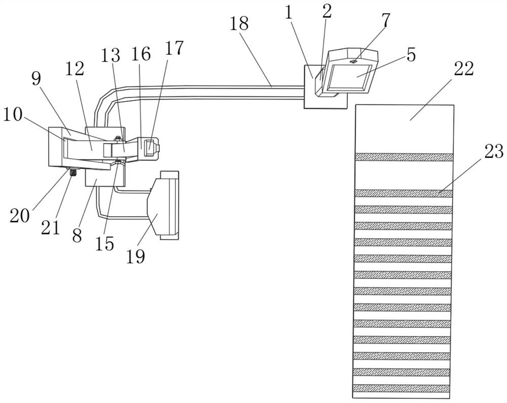 Standing long jump body measurement equipment based on machine vision