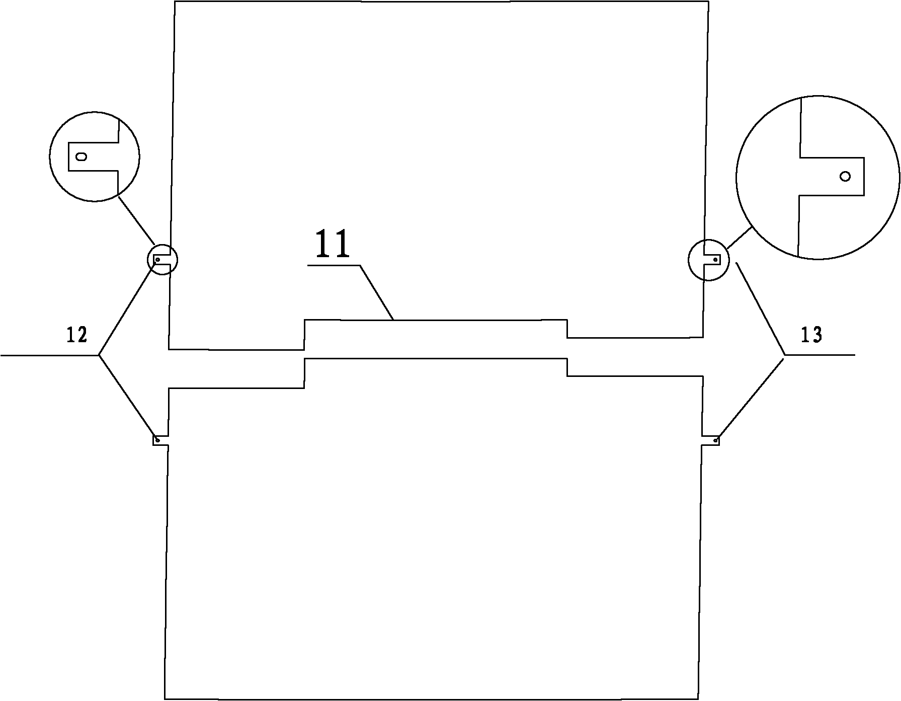 Splicing method of reflective panel with honeycomb sandwich structure