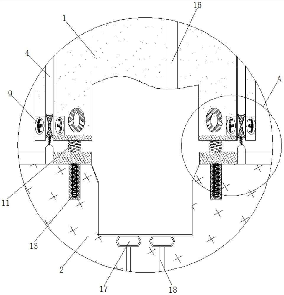 Mold gap treatment device during mask injection molding