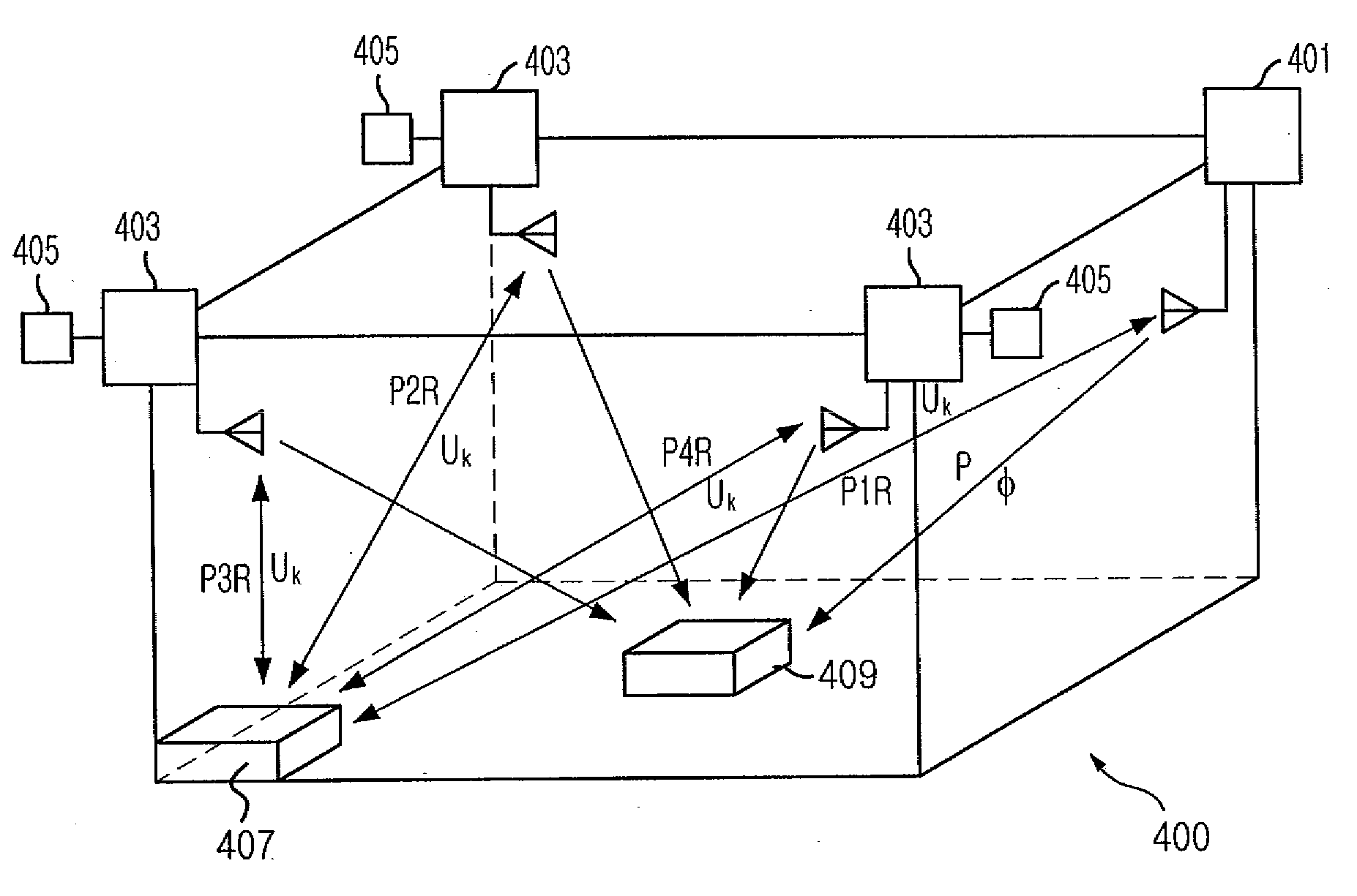 Pseudolite-based precise positioning system with synchronised pseudolites