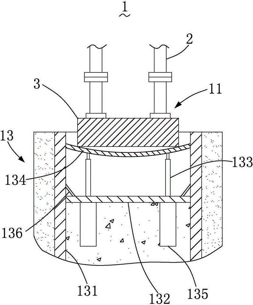 Pit structure mounting method