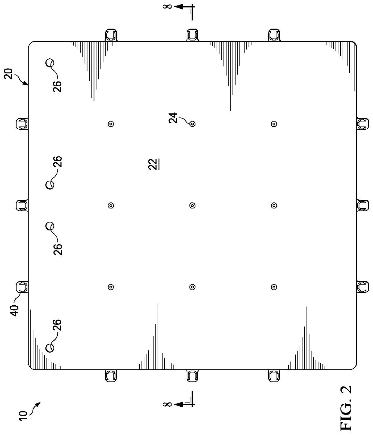 Battery Cold Plate and Chassis with Interlocking Joints