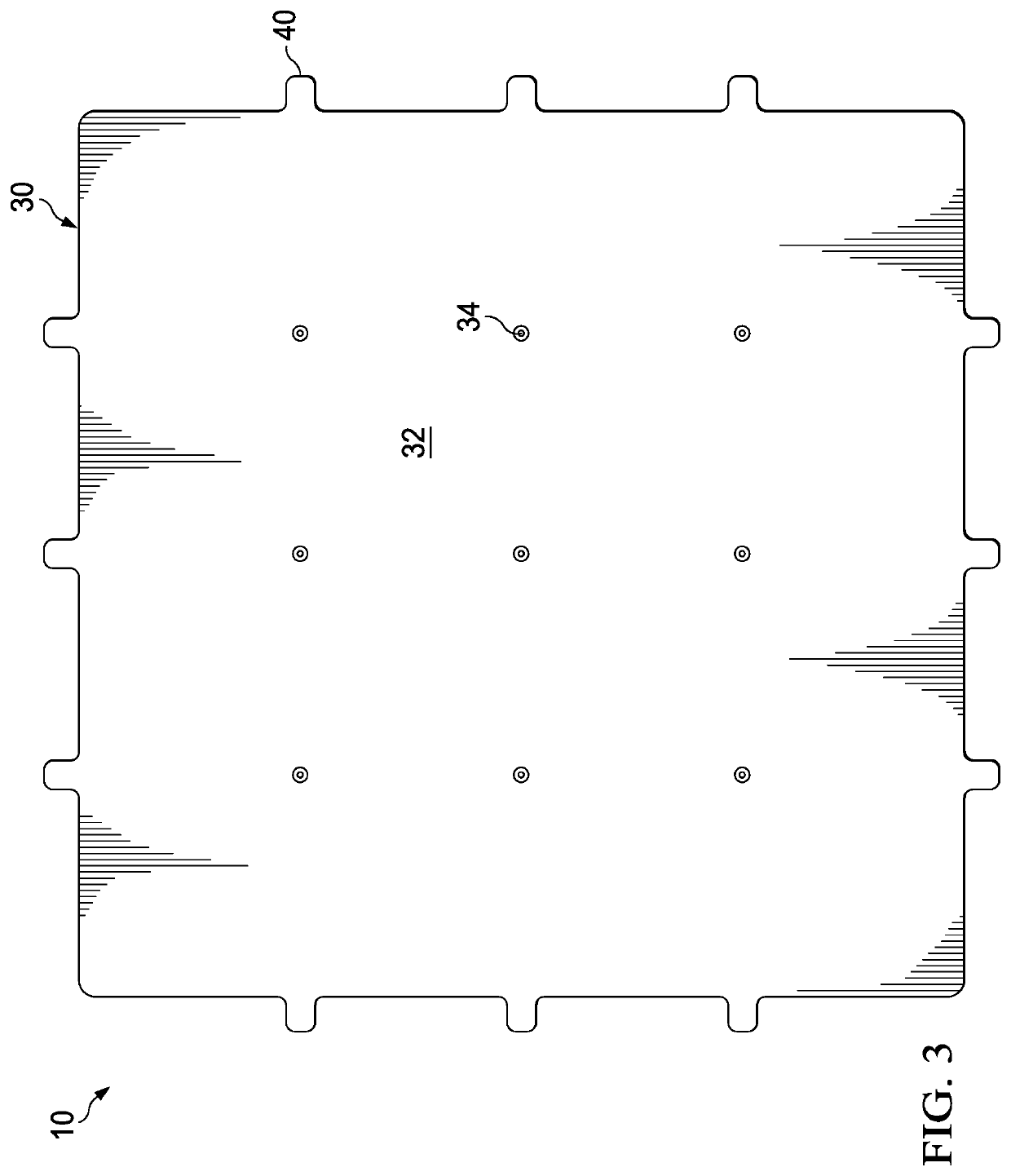 Battery Cold Plate and Chassis with Interlocking Joints