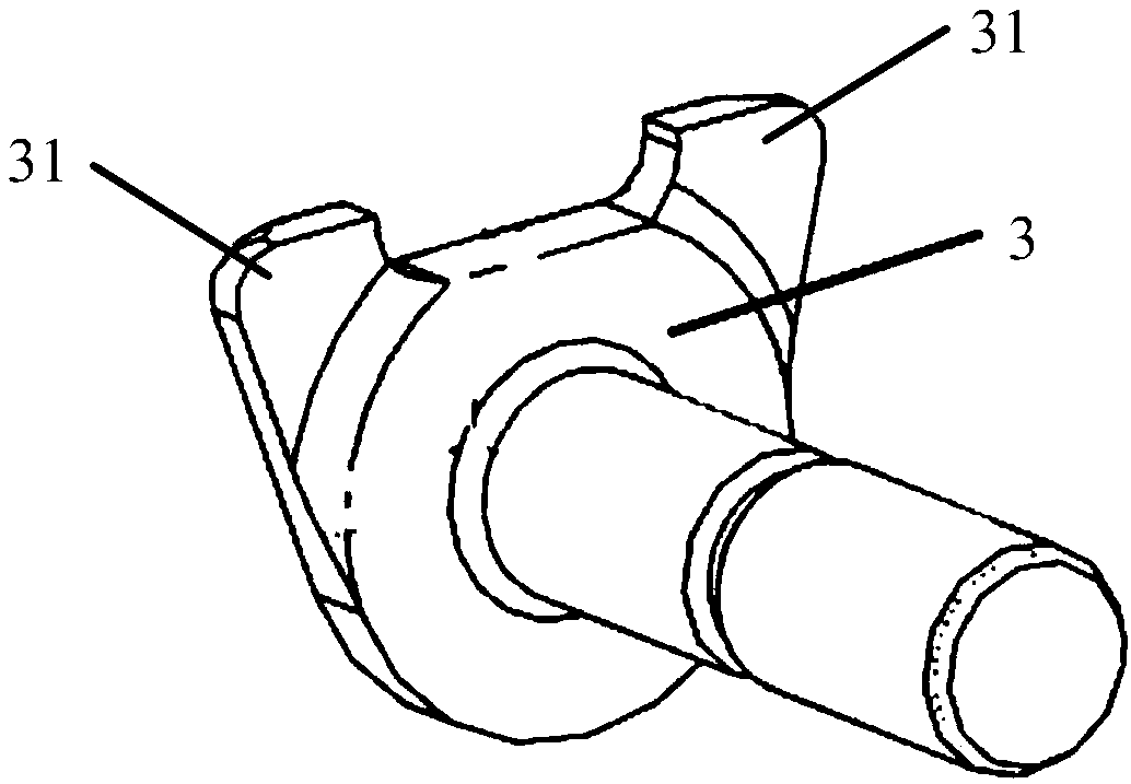 Bolt connection structure and method for connecting low-pressure turbine disk and rotor support cone arm