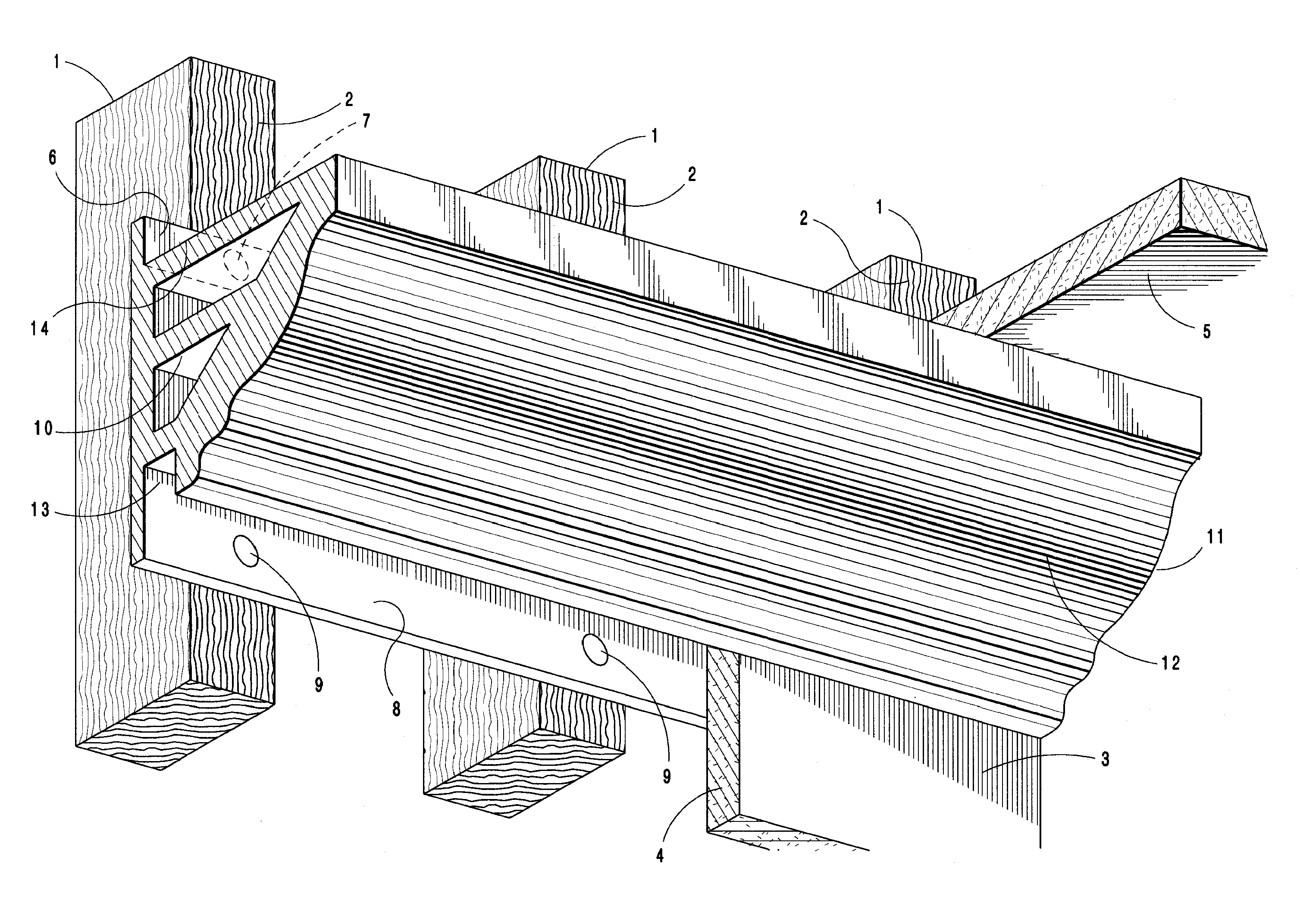 System and method for installation of decorative molding