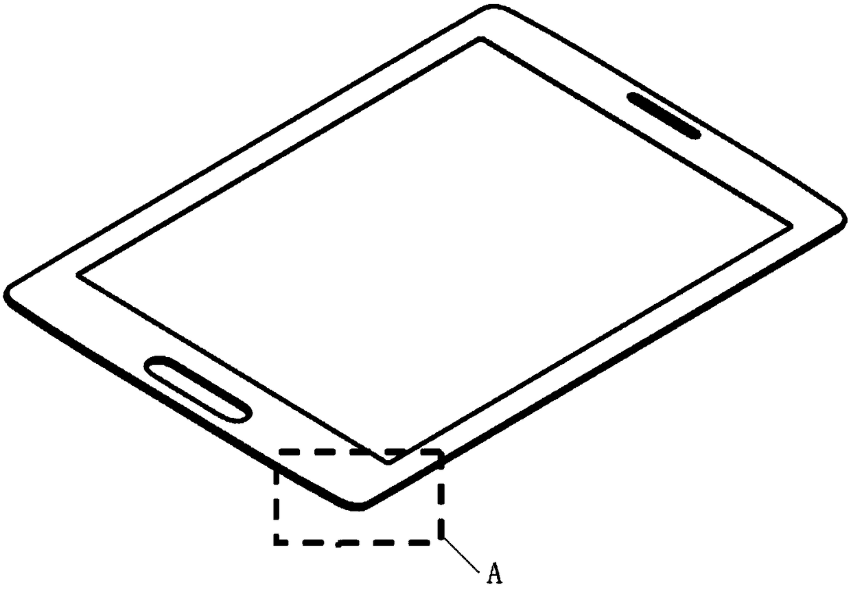 A kind of electronic touch screen and coating preparation process