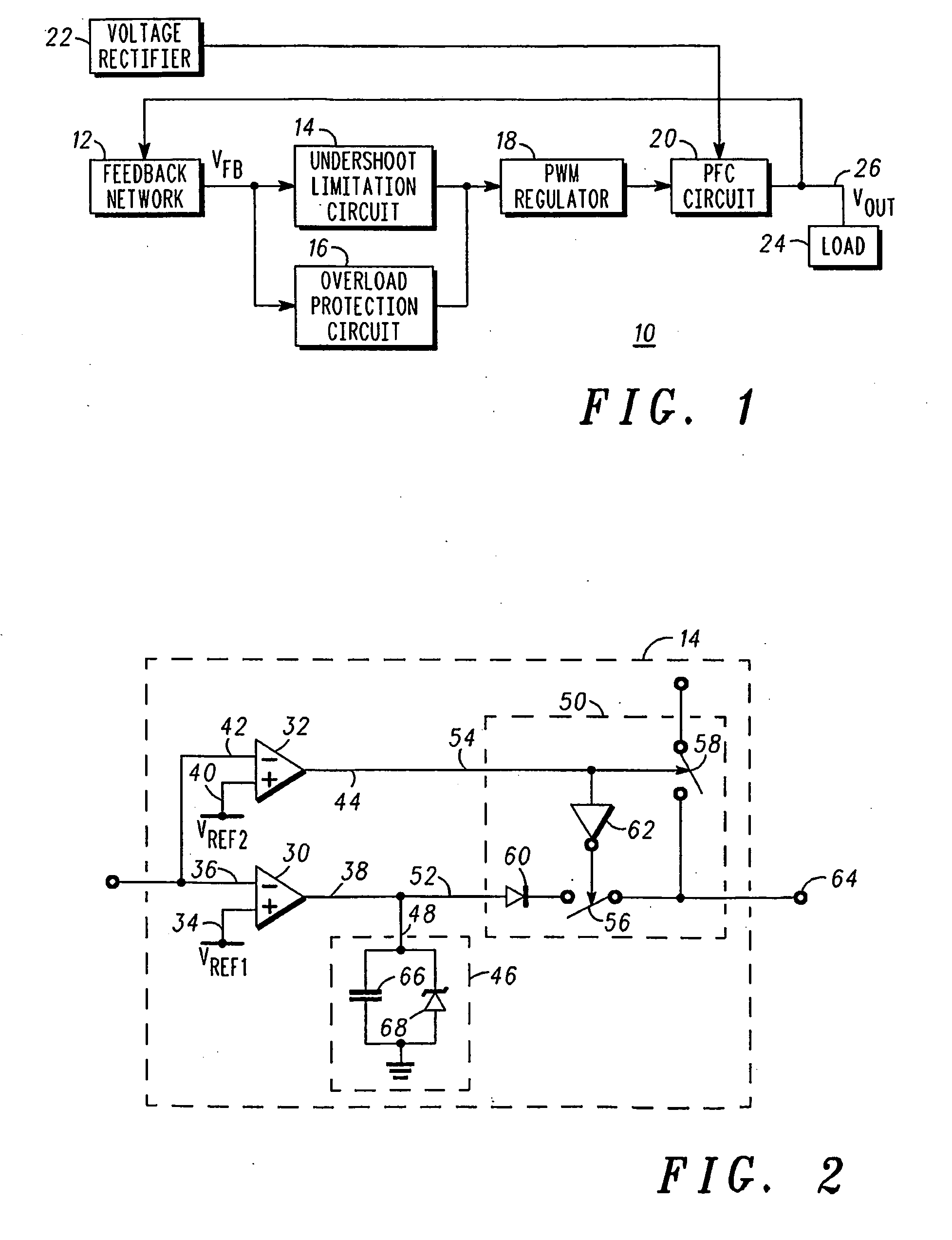 Method for regulating a voltage and circuit therefor