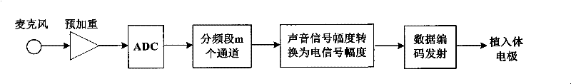 A Speech Processing Method Applied to Cochlear Electronics