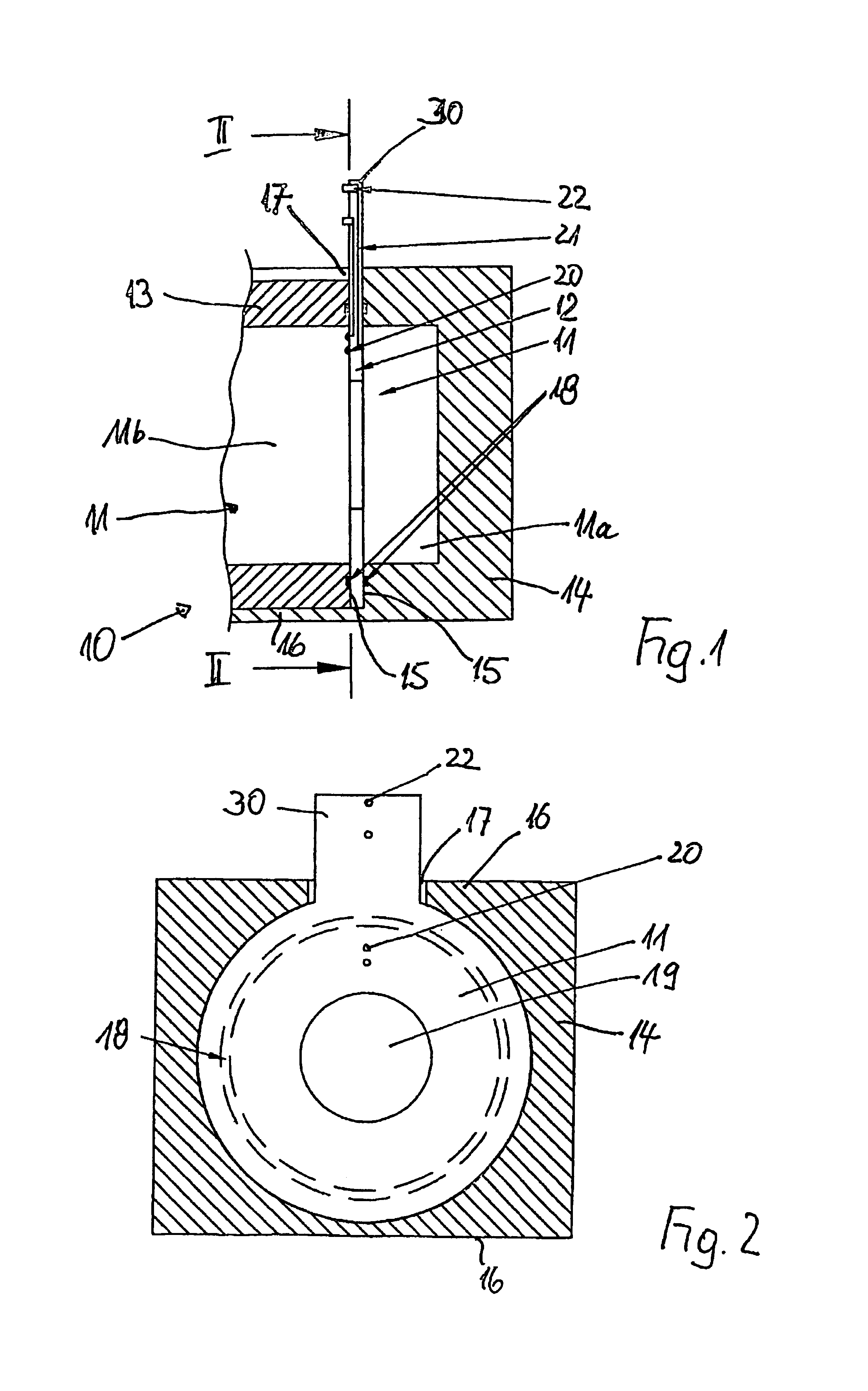 System for detecting and transmitting test data from a pressure chamber filled with a high-pressure fluid