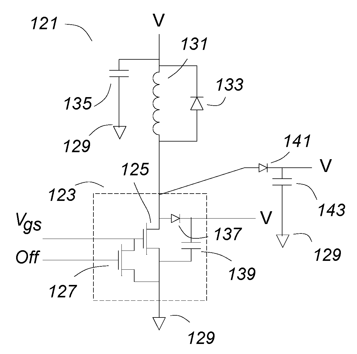 Gate drive method and apparatus for reducing losses in the switching of MOSFETs