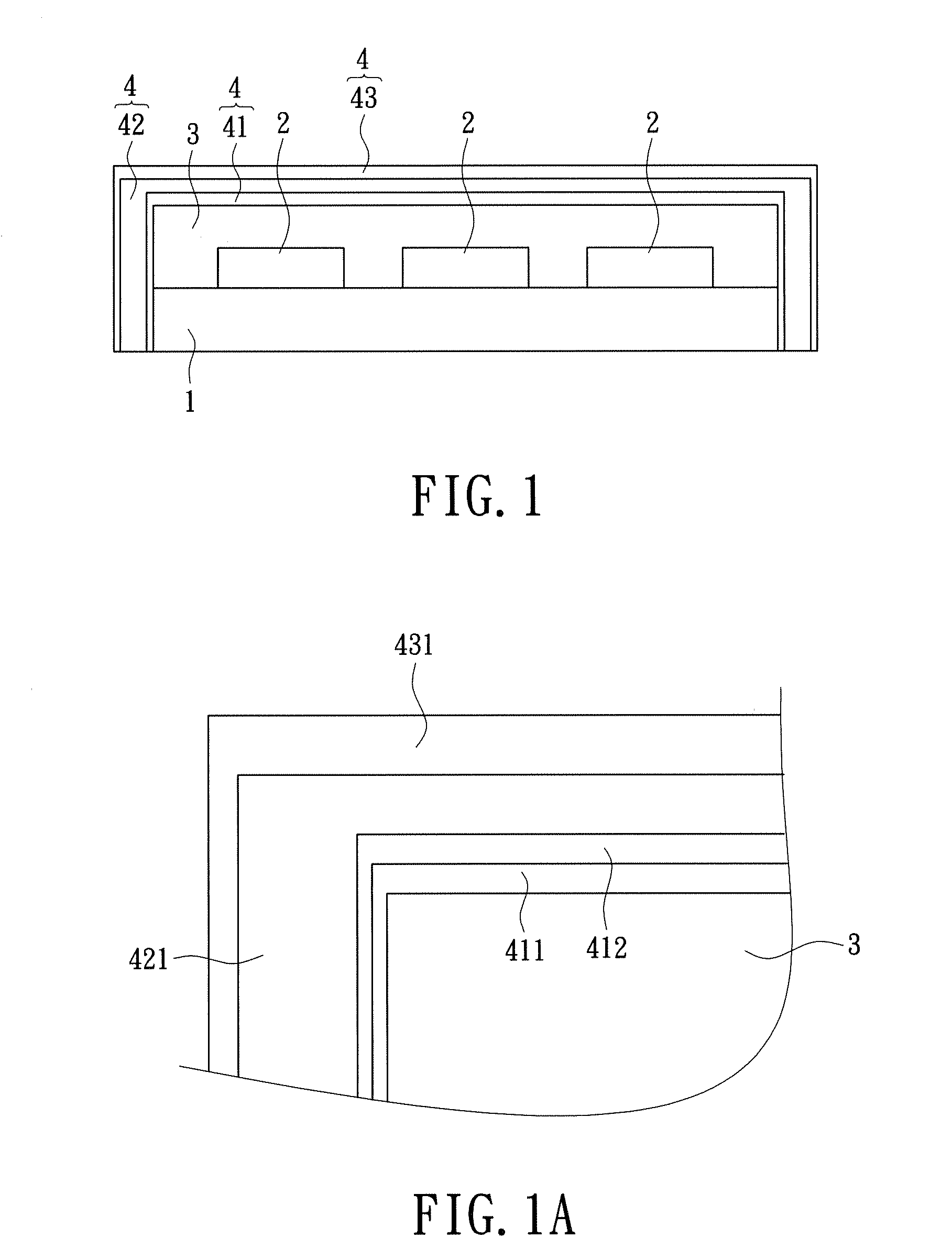 Method of manufacturing an electromagnetic shielding structure