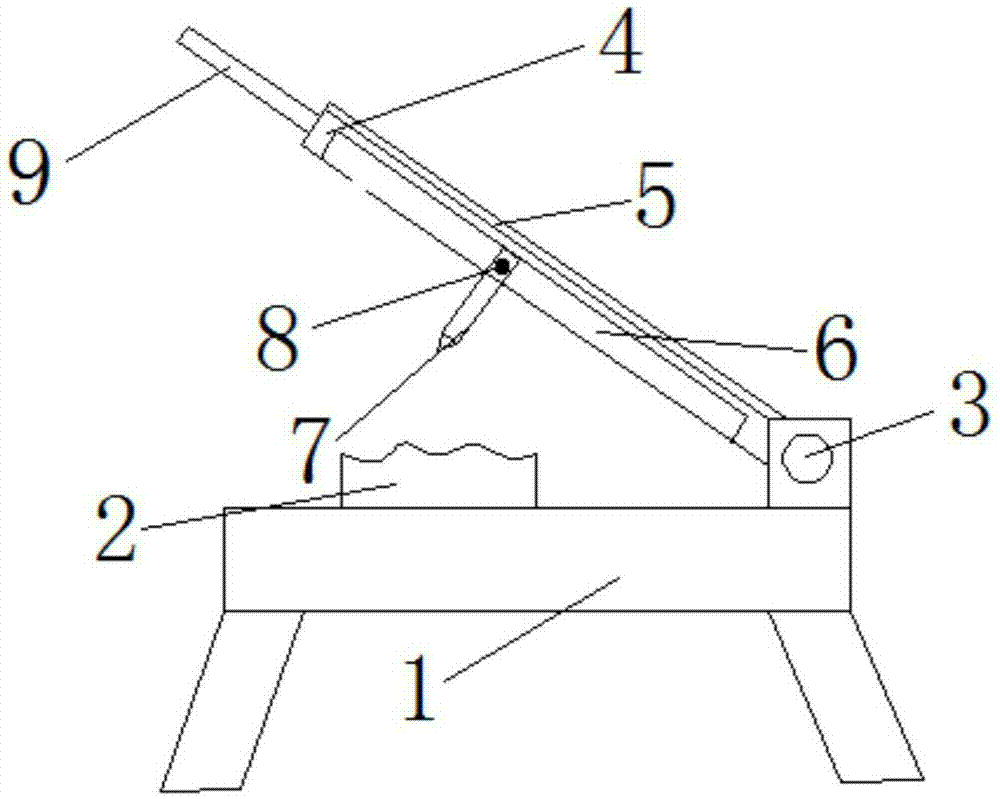 Automobile fitting shearing machine