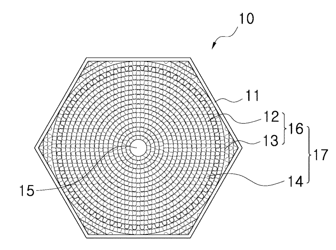 Large-capacity metal catalyst carrier and catalytic converter using same