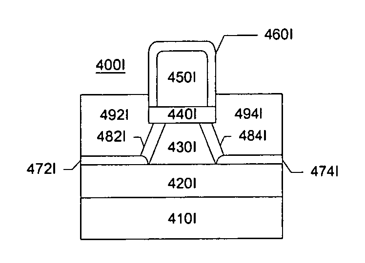 Insulated gate field effect transistor having passivated schottky barriers to the channel