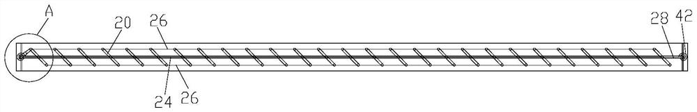Split type box girder capable of adjusting ventilation rate between grooves