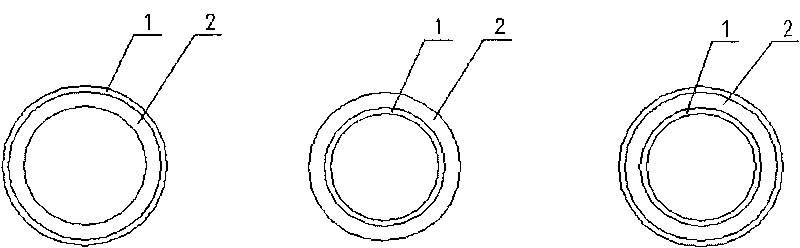 Method for manufacturing copper-aluminum composite tube