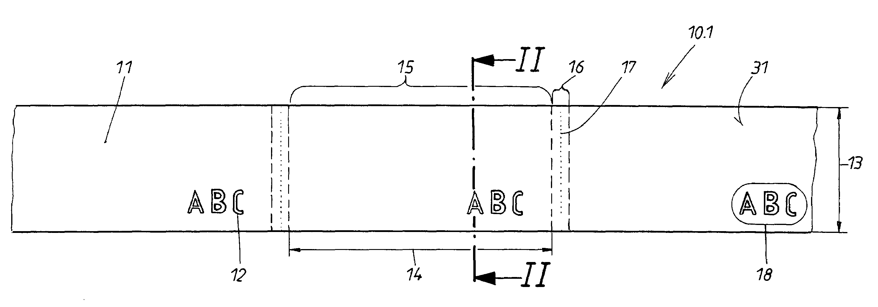 Method of manufacturing a printed textile ribbon