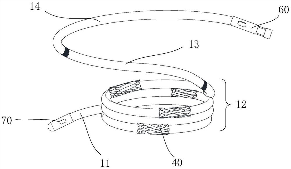 Valve leaflet capturing device and system and artificial heart valve