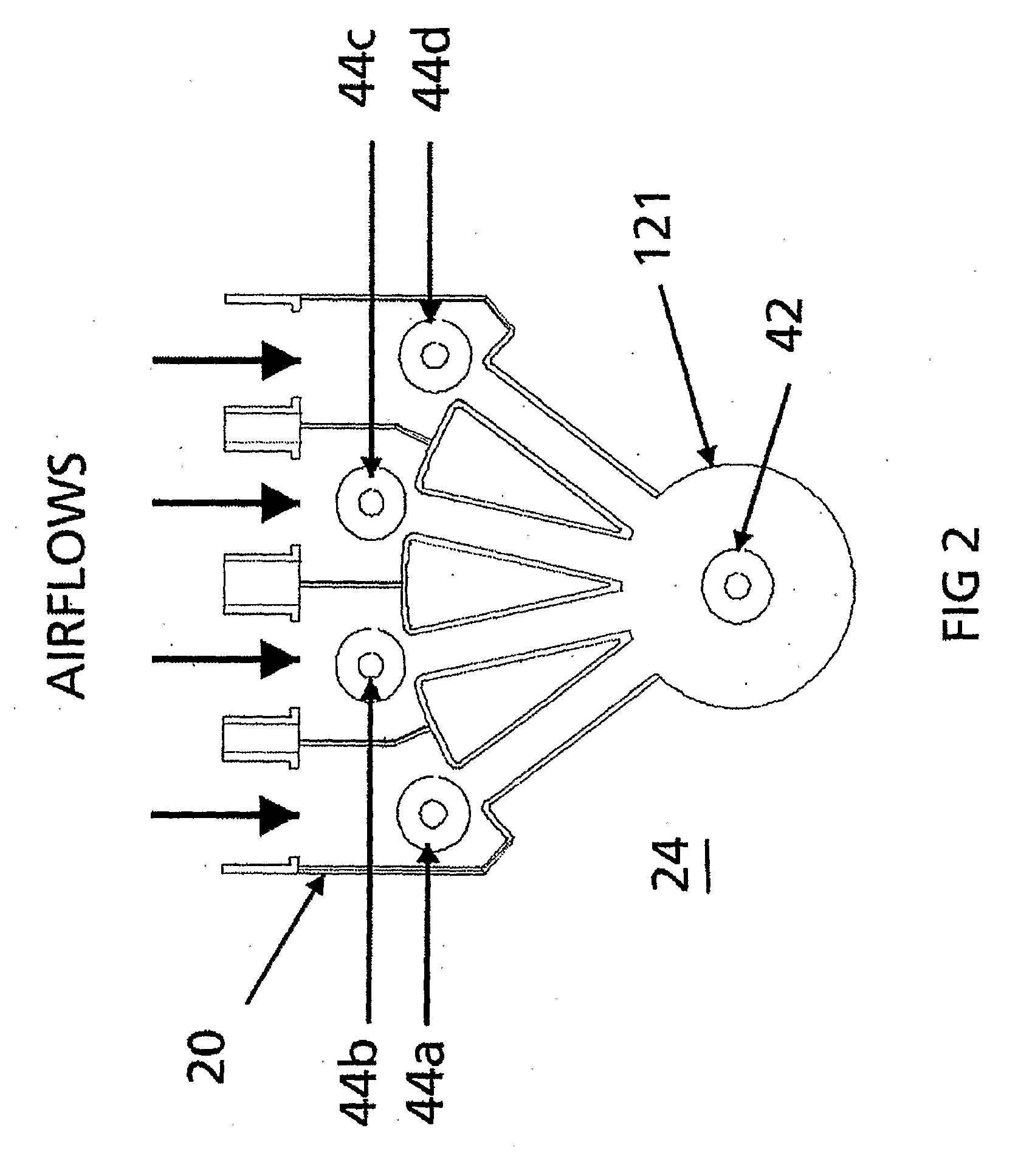 Method and apparatus for determining flow