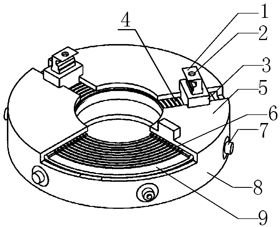 Non-cooperative spacecraft docking and locking system based on satellite-arrow docking ring