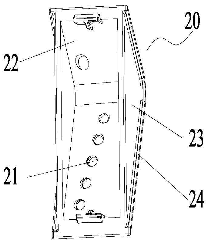 Lifting rib assembly and washing machine with the same