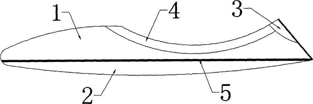 Thermal bonding invisible socks