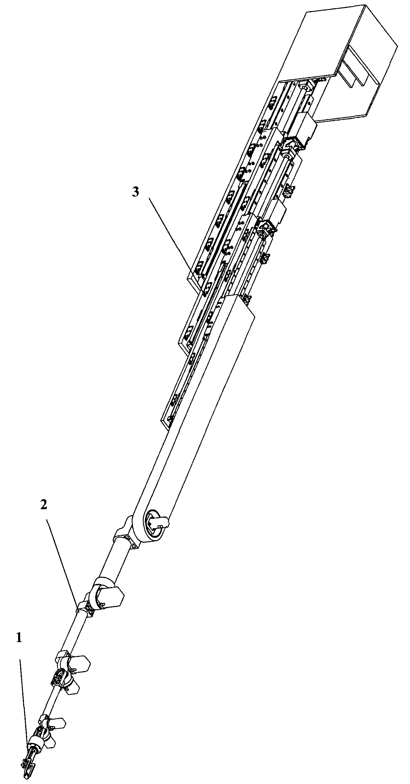Multi-stage telescopic redundant manipulator