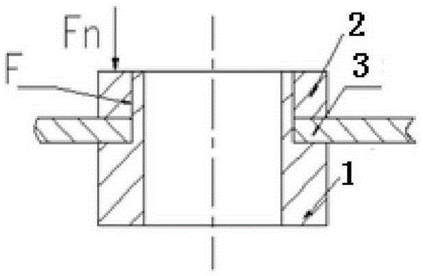 A busbar conductive connection terminal