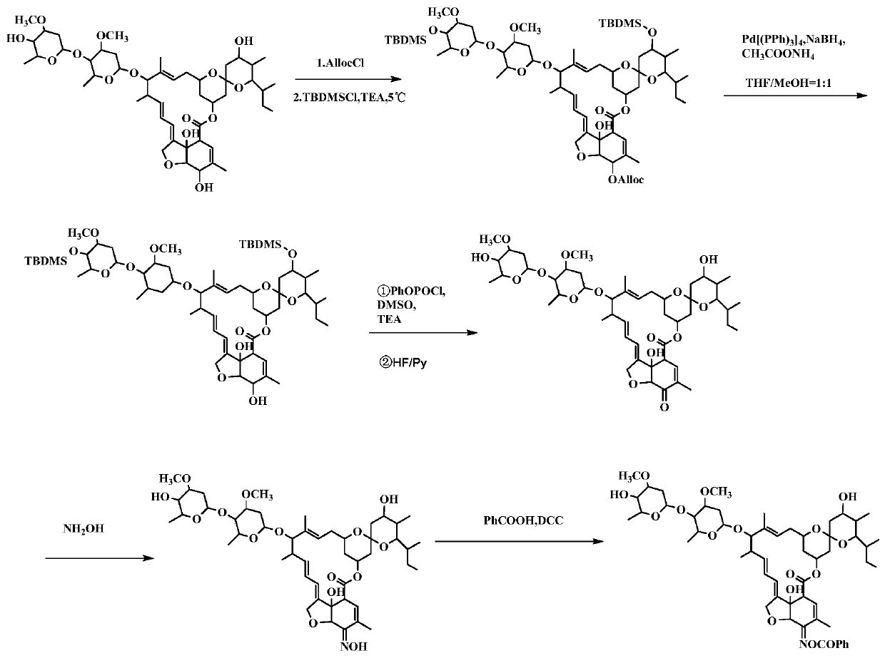 A new class of compounds with 5-oxime ester b2a structure and their preparation methods and applications