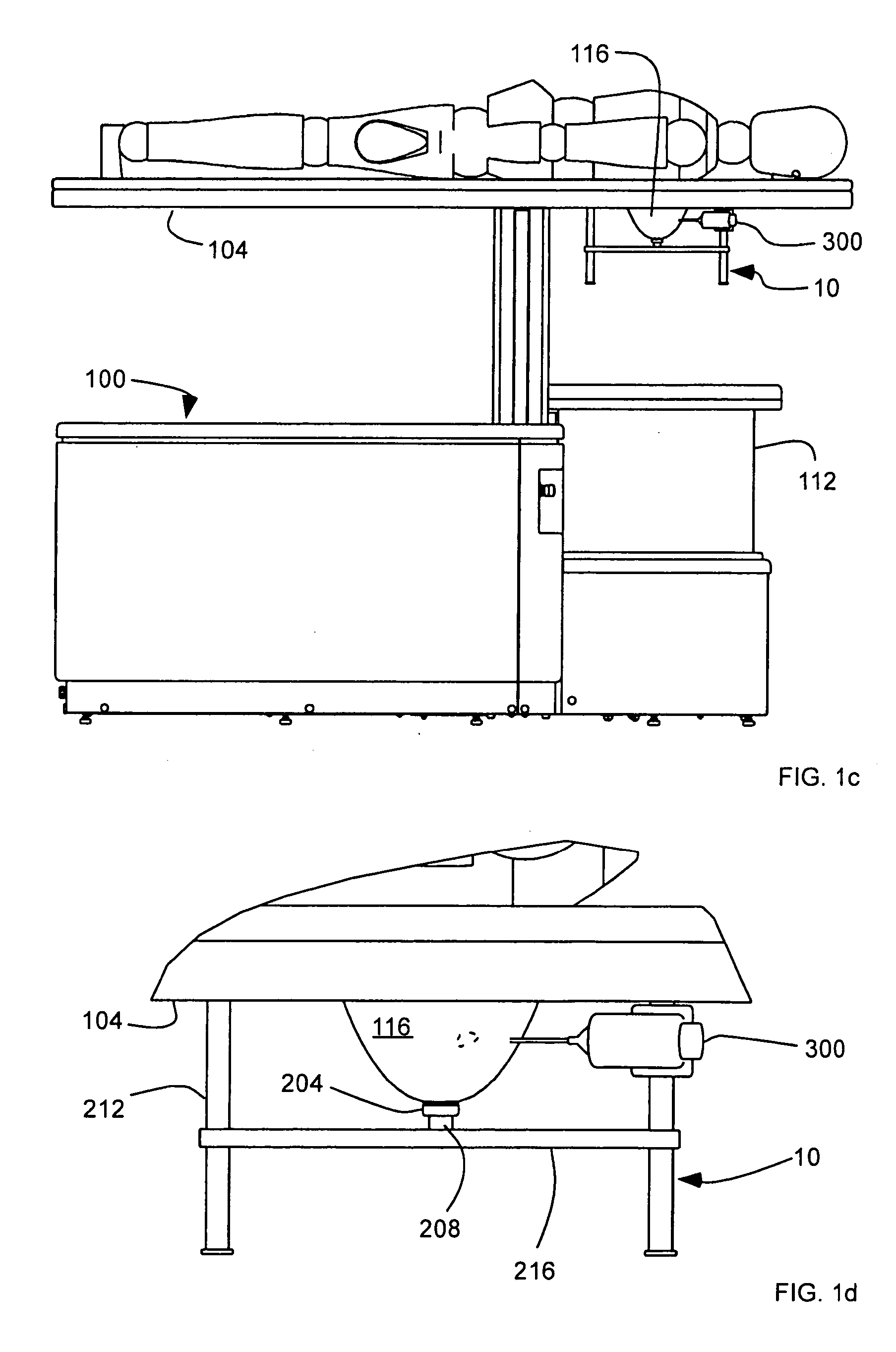Apparatus for imaging and treating a breast