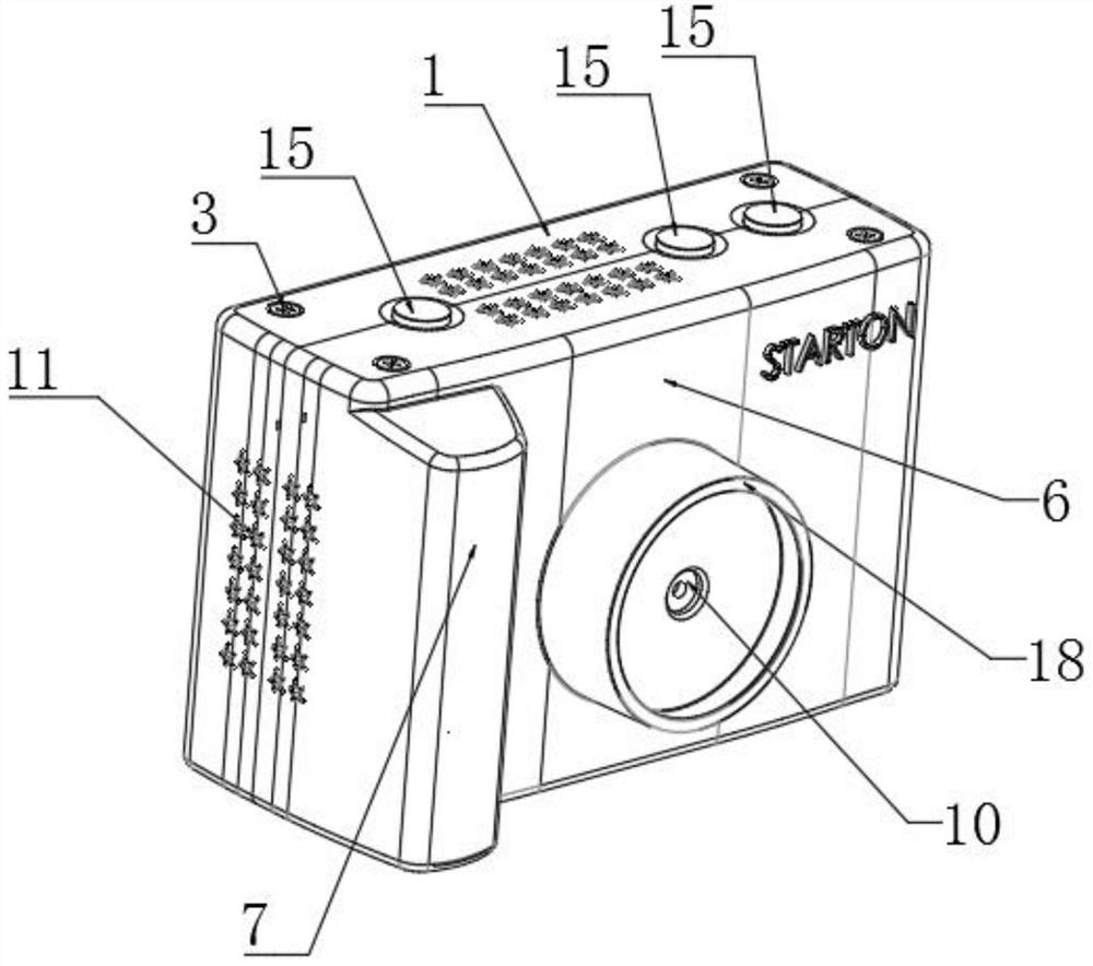 Portable fontanel detection equipment based on computer vision processing