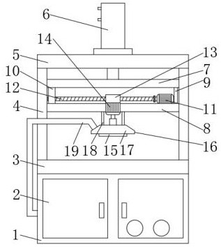 Stamping die production structure